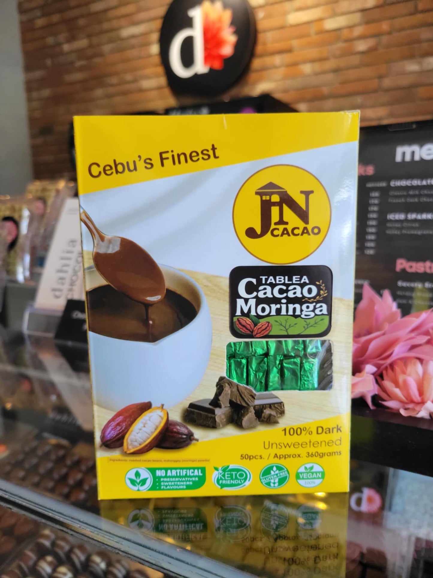 JN Cacao Moringa Tablea