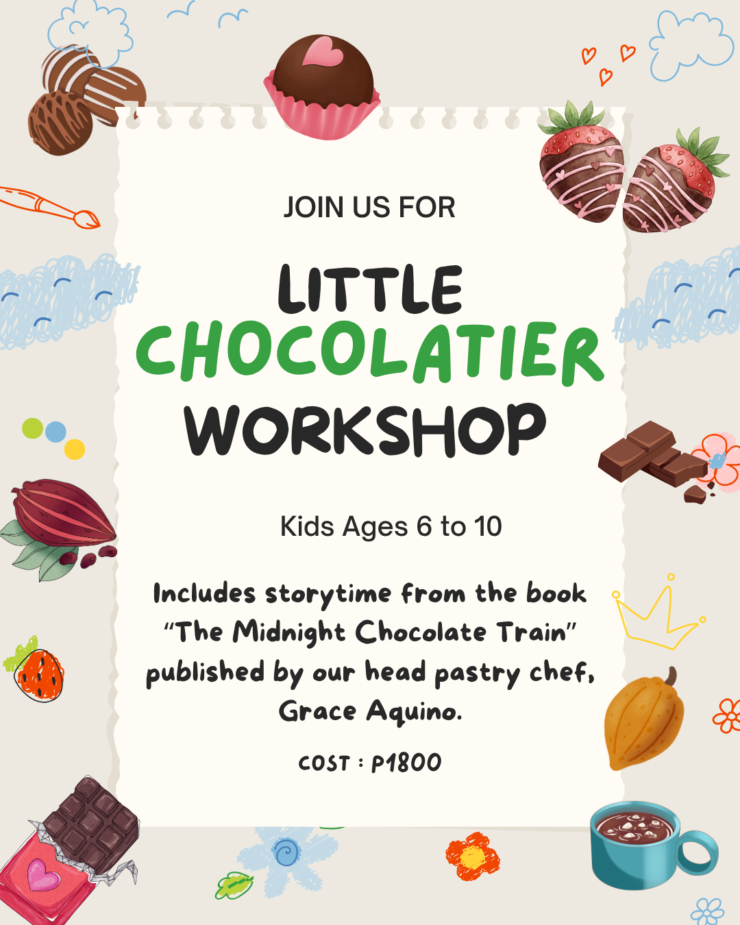 Little Chocolatier Workshop