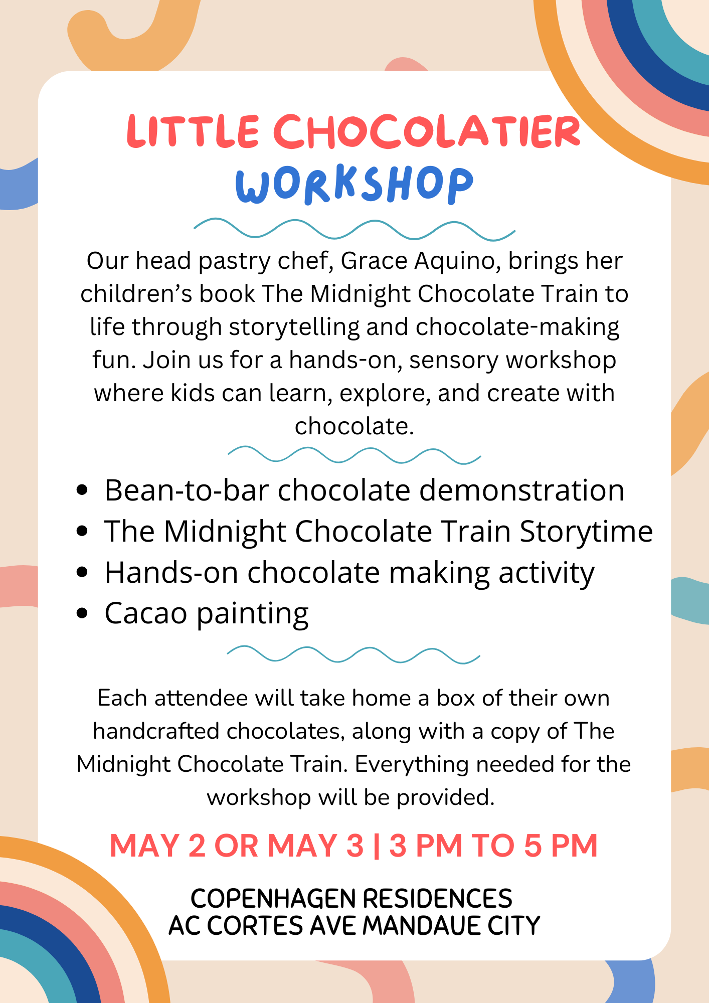 Little Chocolatier Workshop
