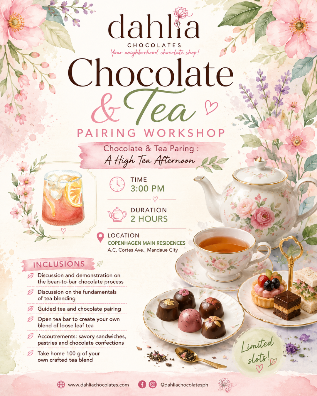 Chocolate & Tea Pairing