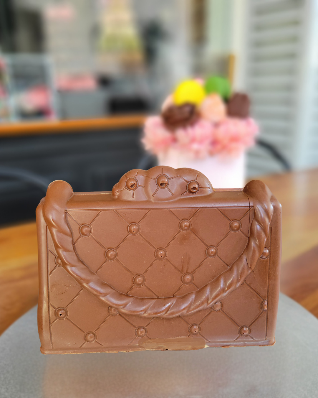 Chocolate Handbag Mousse Cake
